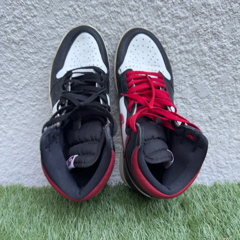 Jordan 1 Retro High OG Gym Red Black White 555088-061 Mens Size 10 Sneakers